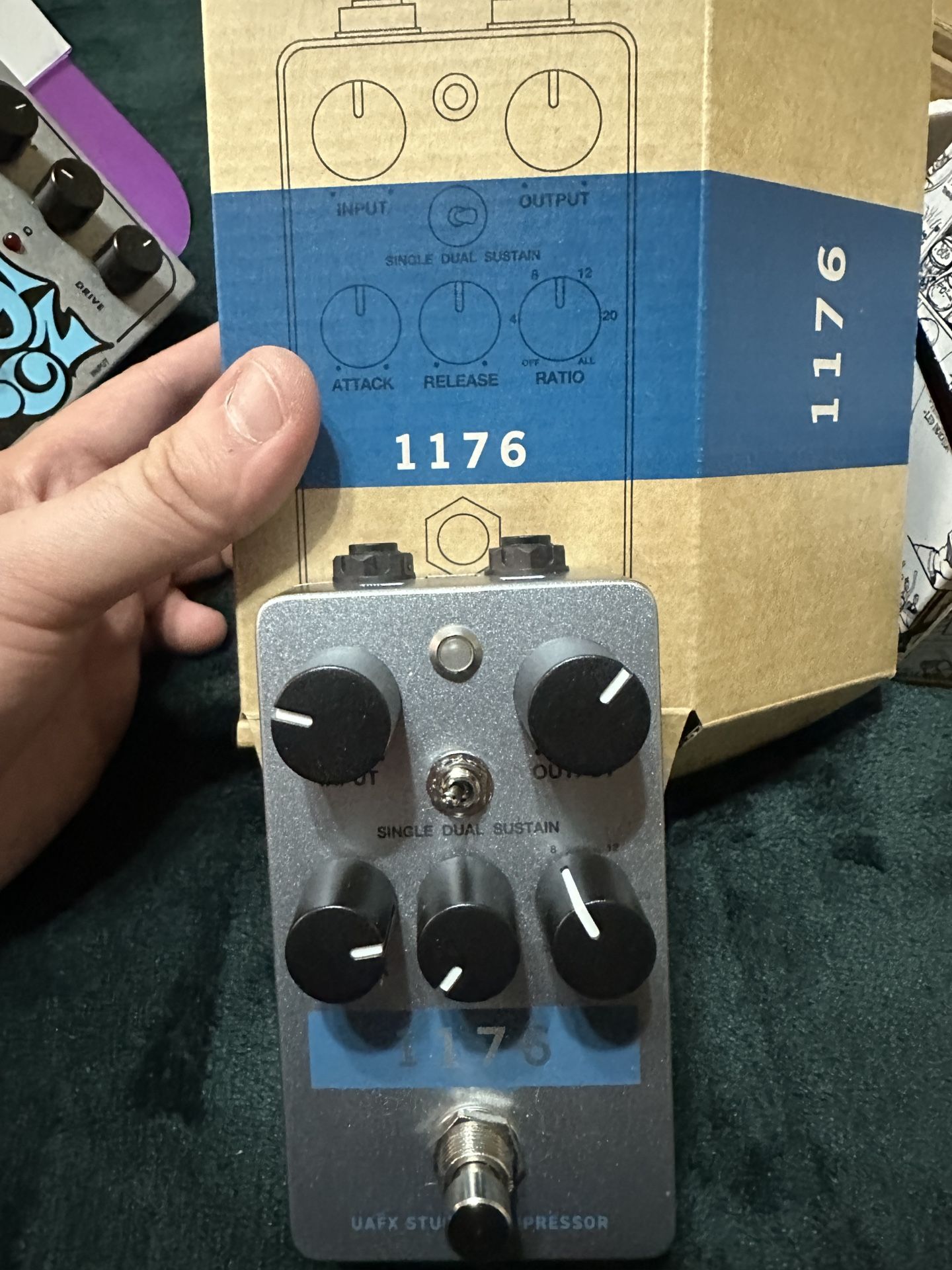 Universal Audio 1176 Guitar Pedal