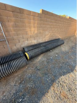 12” Hdpe pipe.