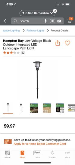 Contractors Special! Low Voltage Pathway Light