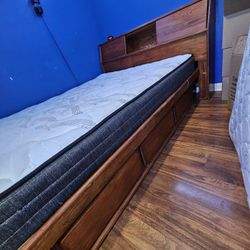 Queen Mattress And Bed Frame 