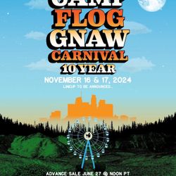 Camp Flog Gnaw GA Ticket 2024