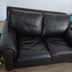 Leather Couch 