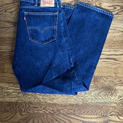 Levi 505 Blue Jeans 38x32, Excellent Condition 