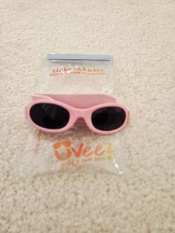 Baby UVeez 100% UV protection sunglasses with adjustable strap