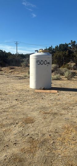 500 gallon water tank