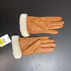 Ugg Leather Gloves Size Small