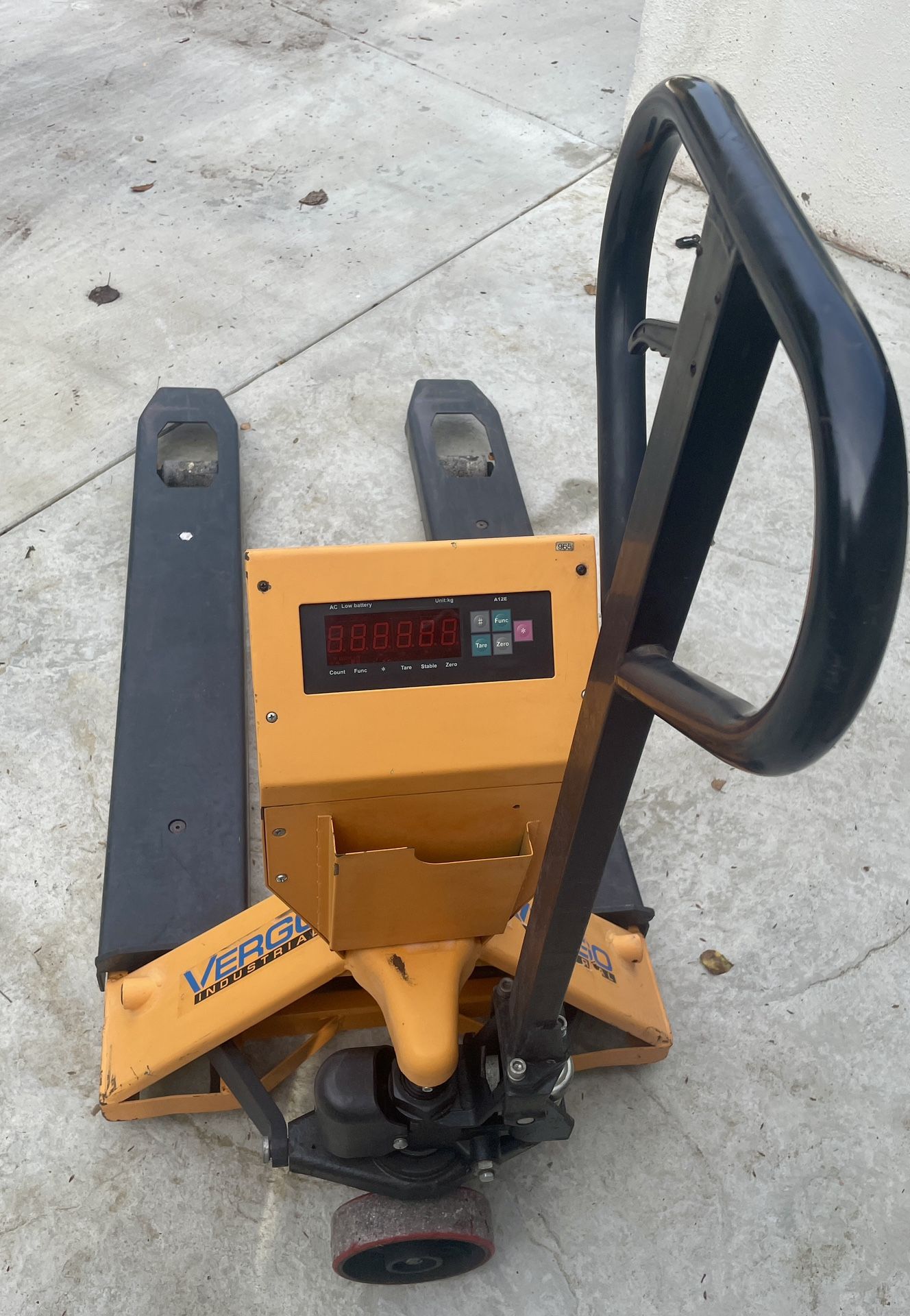 Pallet Jack With Scale Vergo Uline