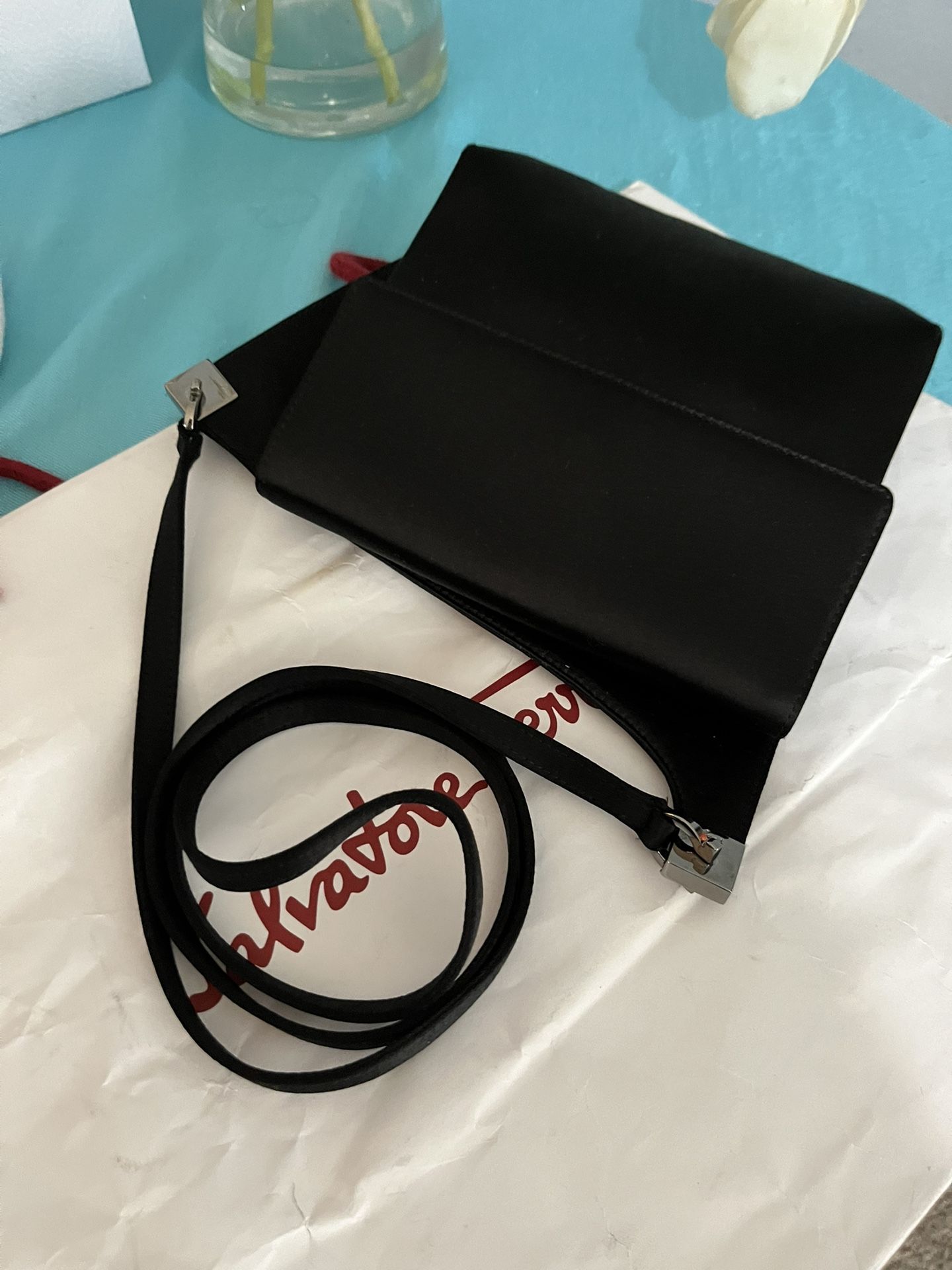 Satin Mini Crossbody Bag Ferragamo 