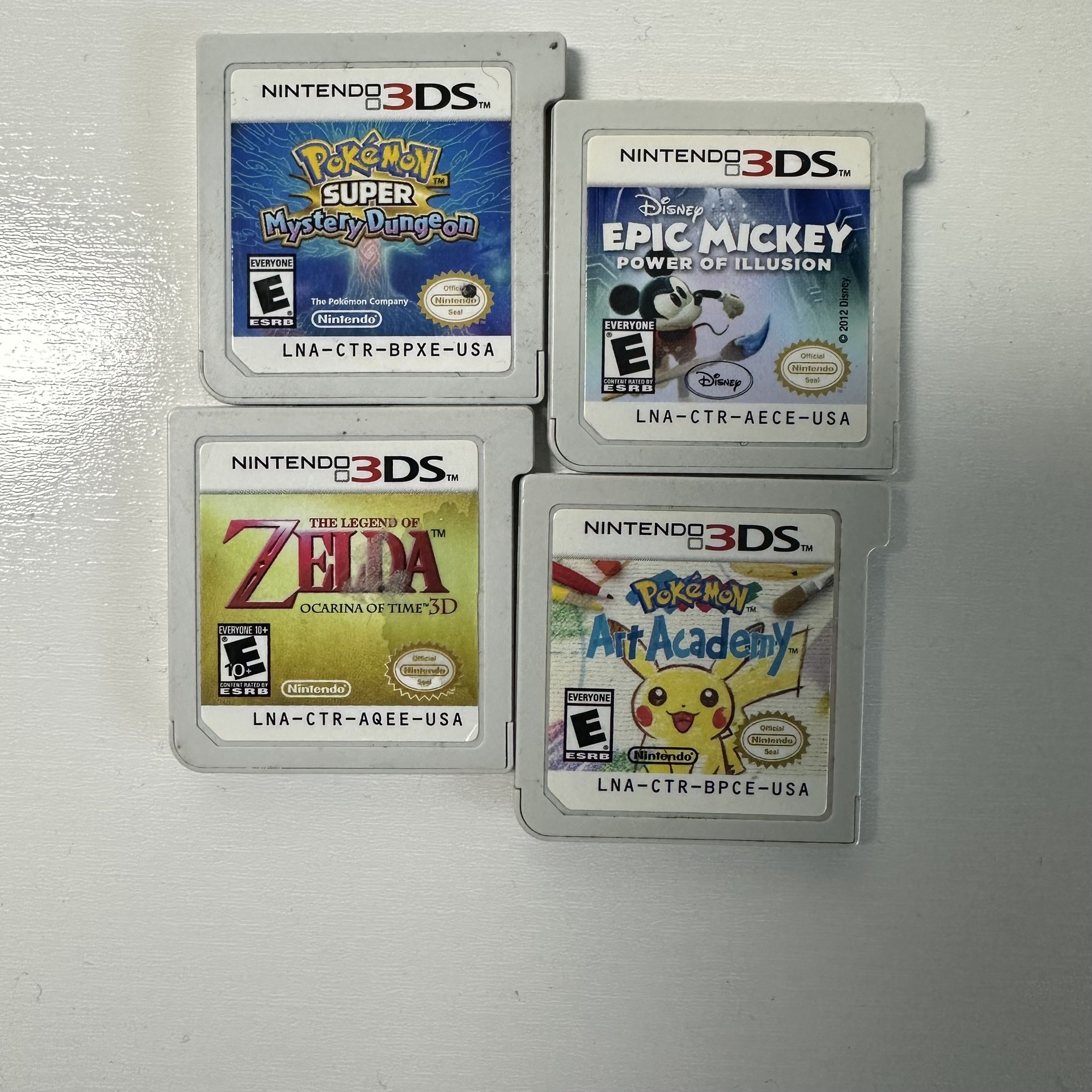 Nintendo 3DS Games (Qty. 4)
