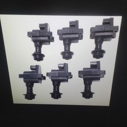 New 6 high performance ignition coils for 1997 to 2000 Nissan Skyline R34 Gt & Neo stagea wgnc34