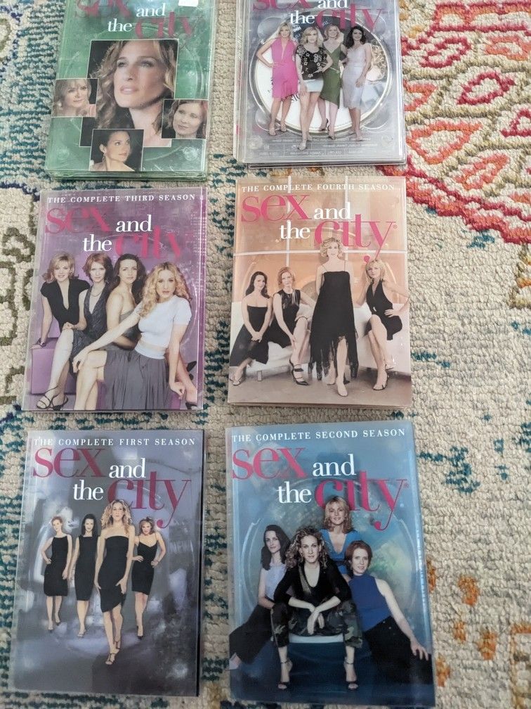 Sex and The City DVDs (All Used, Except One)