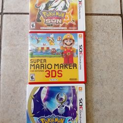 Nintendo 3DS games $25 each