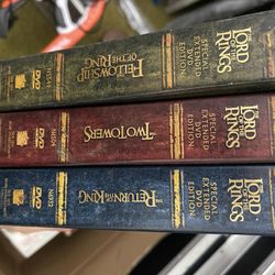 Lord of The Rings Movies Set
