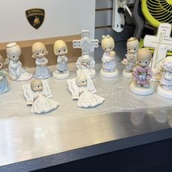 Original precious moments porcelain dolls