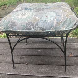 Heavy Iron Plant Stand / Serving Bar Or Table/ Patio Bench / Chair For Indoor Or Out Door