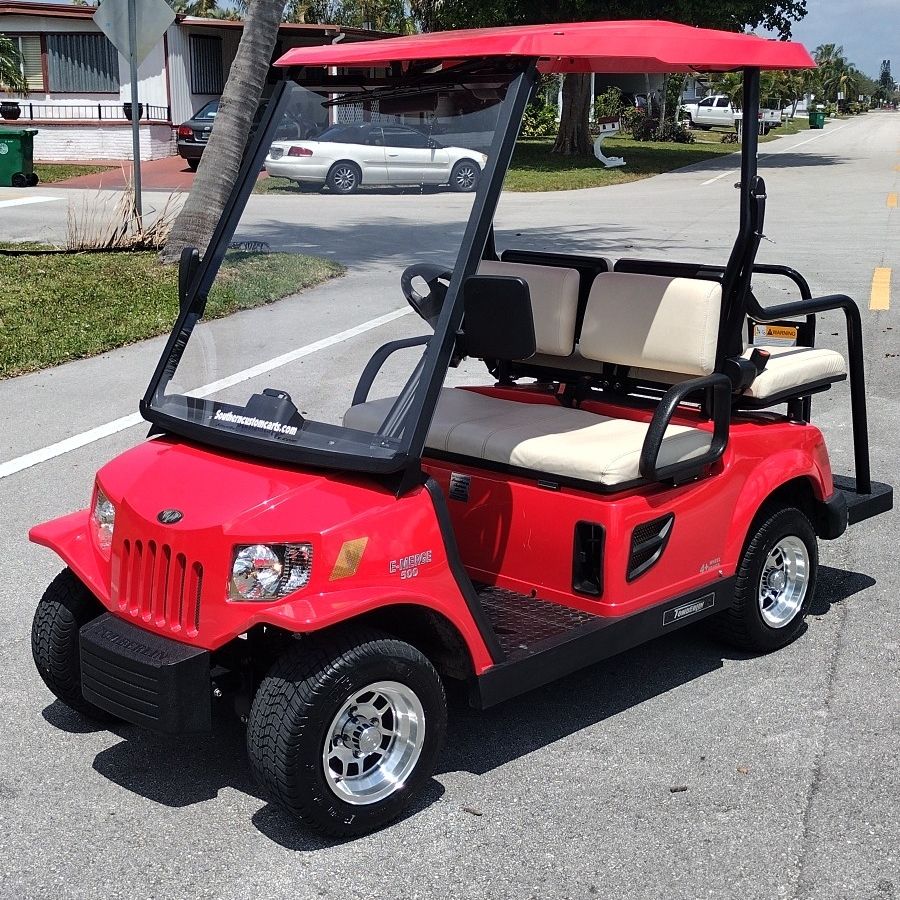 Mint Condition 48 Volt Street Legal Golf Cart LSV