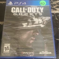 PS4 Call Of Duty Ghosts 