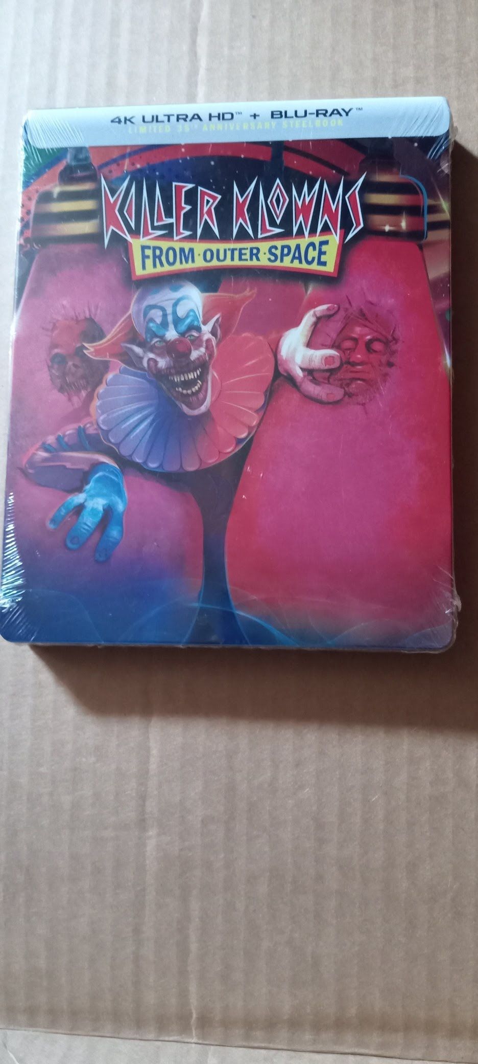 4k blu ray killer klowns outer space bluray steelbook brand new