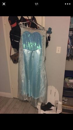 Size adult small Elsa dress