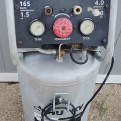 20 Gallon 165 PSI Portable Vertical Air Compressor with Wheels 