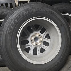 Set JEEP Tires And Wheels OEM
