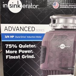 Garbage Disposal Advanced Series 3/4 Hp Dura Drive Induction Motor 