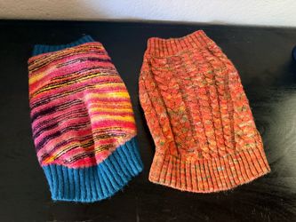 2 dog sweaters from Petco