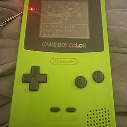 Gameboy Color Tested Working 2 Games