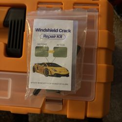 Kit de reparación de grietas para parabrisas. Eng-Windshield repair kit