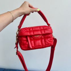 Kate Spade New York Softwhere Quilted Leather Small Crossbody Bright Red