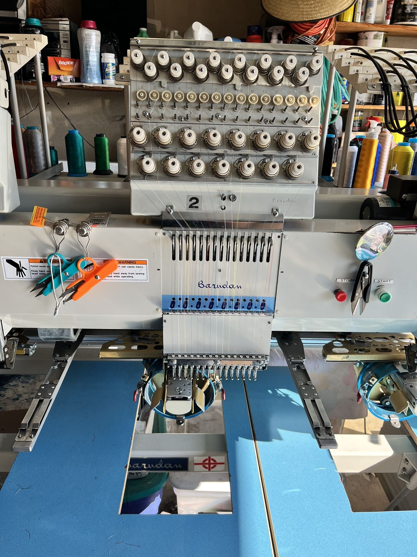 Barudan Embroidery Machine 4 Heads BENYHEZQC04 Upgraded Cap Driver