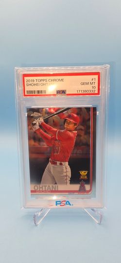 2019 Topps Chrome Shohei Ohtani #1 PSA 10