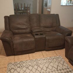 Suede chocolate brown so