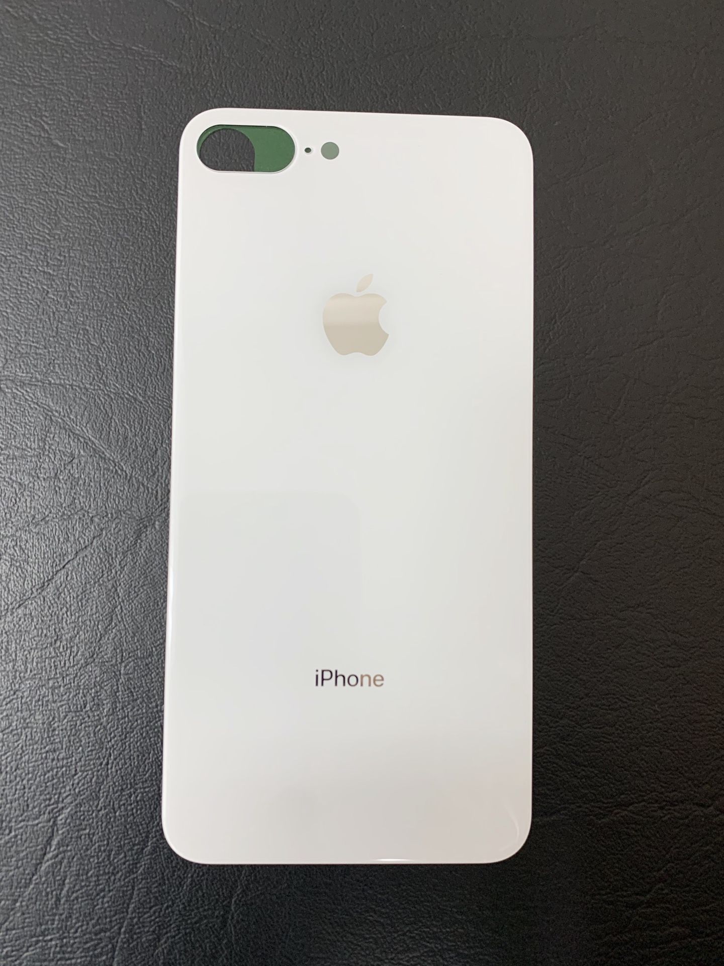 iPhone 8 Plus Back Glass Big Hole Part - White