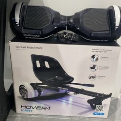 Go trax hoverboard + go cart attachment