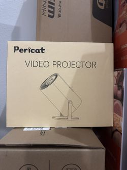 Projector with WIFI and Bluetooth, Auto Keystone 180ANSI Native 1080P Outdoor Movie Portable Projector Compatible with Smartphone, HDMI, USB, AV, TV S