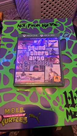 XBOX 360 - XBOX ONE GTA SAN ANDREAS DISC