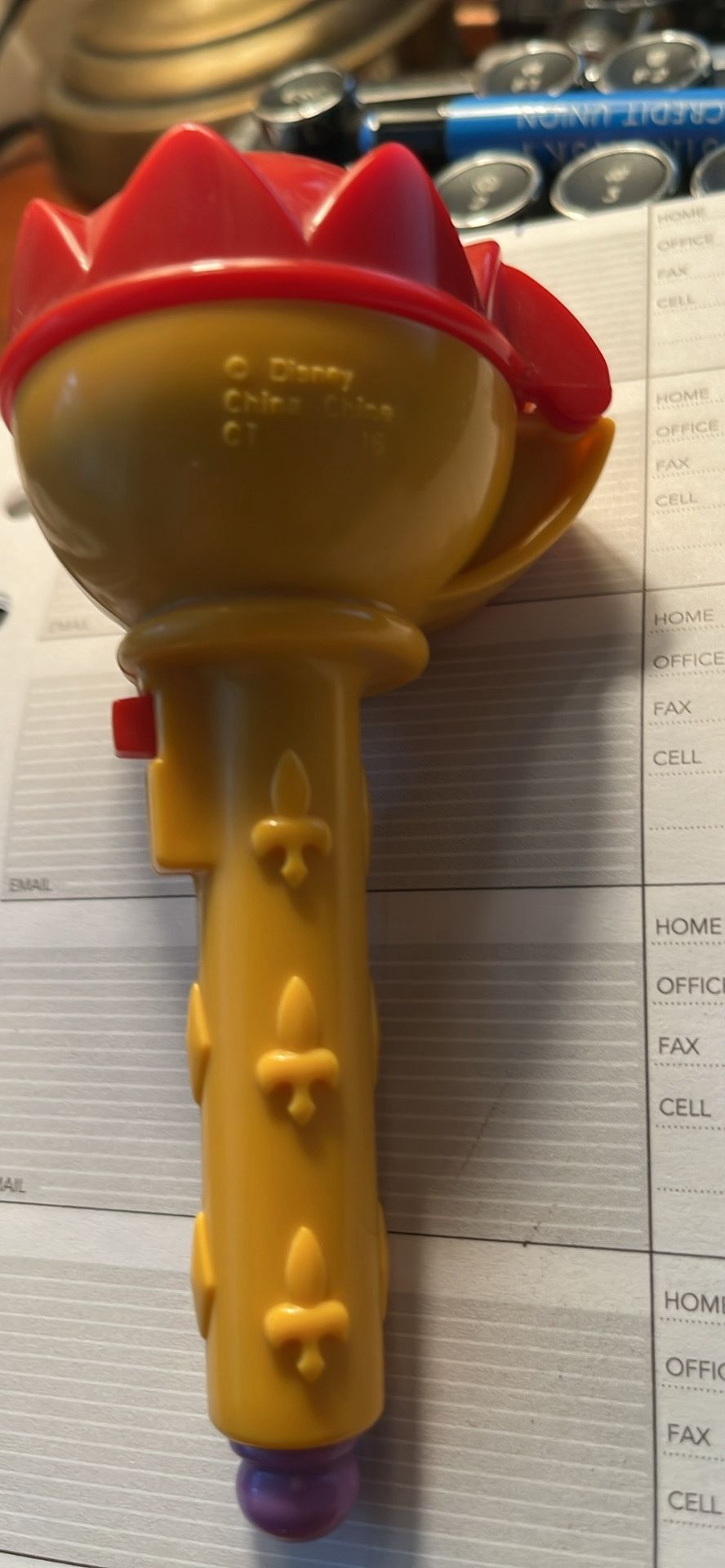 Burger King- Hunch Back Toy”Disney”