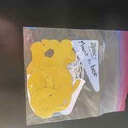 “Meant To Bee” Gold Banner