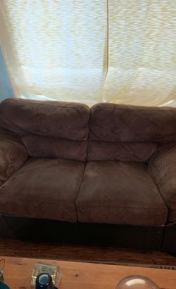 Sofa and 4 bar stools