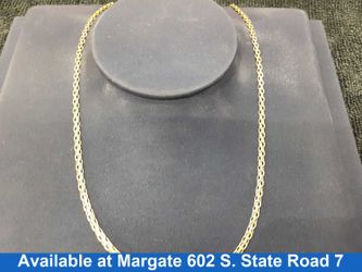 Chain - Yellow Gold 14k (.585) 5.2 grams 17 inch