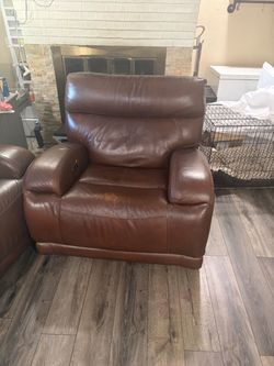Used recliner and sofa