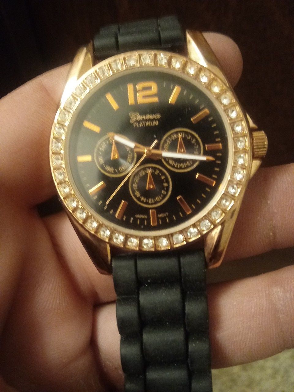 Geneva Platinum watch NO 7846