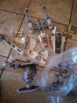Star Wars Lego ships not complete $50 or best offer