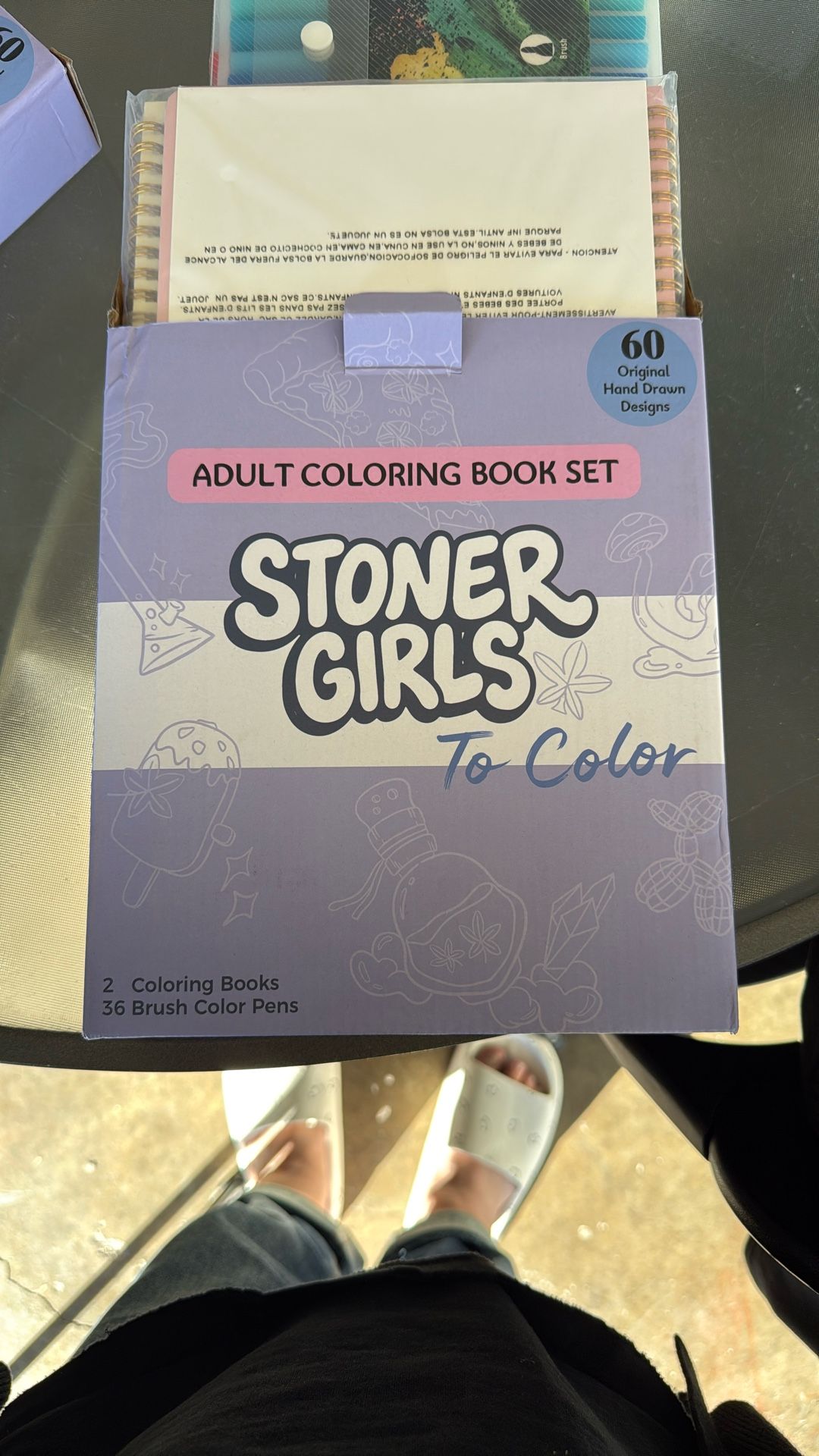 Adult Coloring Book Set