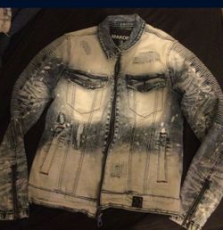 Mens Makobi Jean Jacket size small