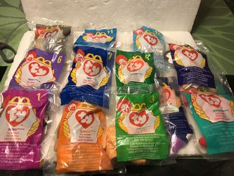 McDonalds Beanie Baby 12 Piece Set NIP