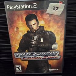 PS2 Time Crisis Crisis Zone