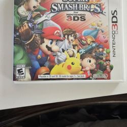 Super Smash Bros Nintendo 3DS Game