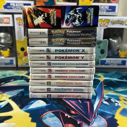 Pokemon 3DS Games All CIB
